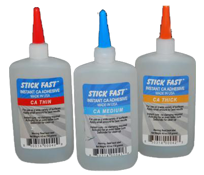 Stick Fast CA - Medium - 4.5 Oz 1 Stick Fast CA - Medium - 4.5 Oz