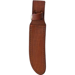 Knife Sheath Leather - SH1206 W/ Thumb Snap - 1.25" Opening X 5 3/8" Length