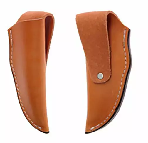 Knife Sheath Leather - SH340 - 1-1/2" Opening And A 5 1/4" Length. 1 Knife Sheath Leather - SH340 - 1-1/2" Opening And A 5 1/4" Length.