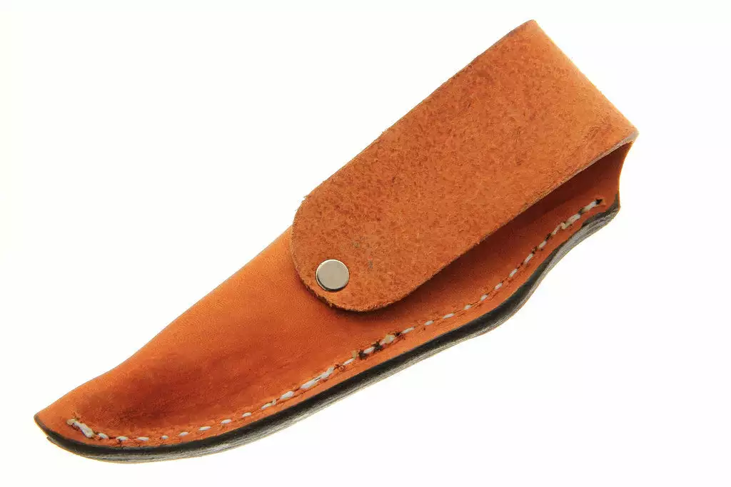 Knife Sheath Leather - SH340 - 1-1/2" Opening And A 5 1/4" Length. 2 Knife Sheath Leather - SH340 - 1-1/2" Opening And A 5 1/4" Length. - Image 2