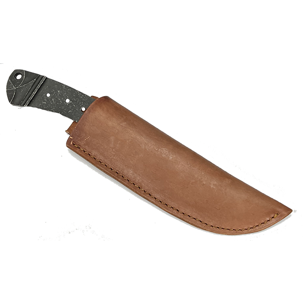 Knife Sheath Leather - SHWW011 - P - 1 7/8" Opening And A 7.25" Long. - Peanut Brittle 3 Knife Sheath Leather - SHWW011 - P - 1 7/8" Opening And A 7.25" Long. - Peanut Brittle - Image 3