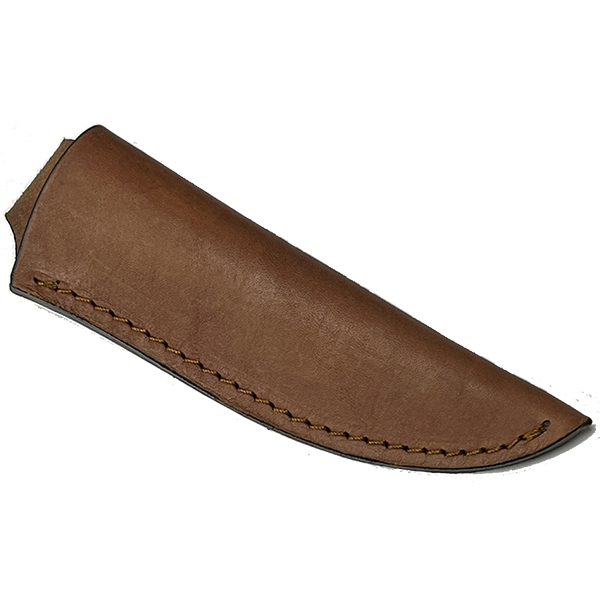 Knife Sheath Leather - SHWW33 - P - 1.5" Opening And A 5 7/8" Long. - Peanut Brittle 1 Knife Sheath Leather - SHWW33 - P - 1.5" Opening And A 5 7/8" Long. - Peanut Brittle