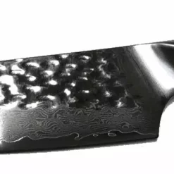 * VG10 Hammered Pattern - Santoku Chef Knife Blank - 12" OAL - 7" Cut - VG10 Damascus -tools Sales Shop Sc11