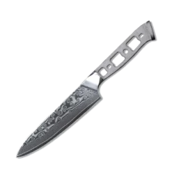 * VG10 Raindrop Pattern - Utility Knife 9.5" OAL - VG10 Damascus