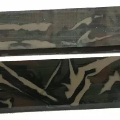 Knife Scales - Acrylic Woodland Camo