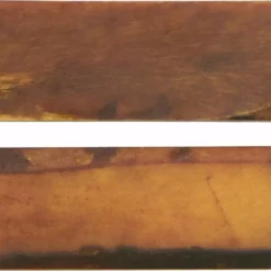 Knife Scales - Genuine Bone - Amber Bone - 3" X 1" X 1/8" Approx.