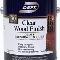 Lancaster Deft Clear Wood Brush-on Lacquer - Gallon - Gloss