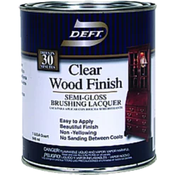 Lancaster Deft Clear Wood Brush-on Lacquer - Quart - Semi Gloss