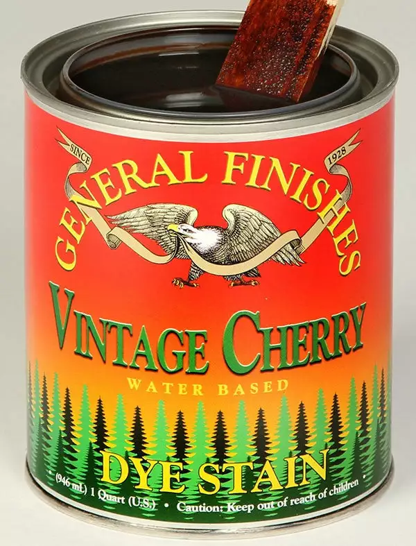 General Finishes Water Based Dye Stain Pints 2 General Finishes Water Based Dye Stain Pints - Image 2