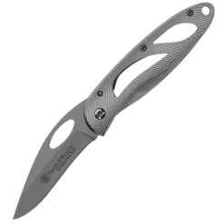 Smith & Wesson Extreme Ops Linerlock 2.88" Blade Stainless Steel Satin SIlver