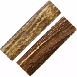 Knife Scales - Genuine Antler / Stag Scales - 3x.75x.25" Approx.