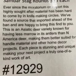 Sambar Stag Rounds 5 Sambar Stag Rounds -tools Sales Shop image ad71cc30 cb4c 4ca5 b710 8a18f064ddb2 scaled