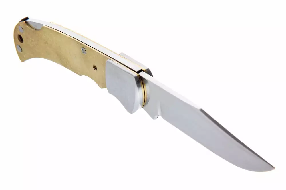 Buck Horn Lock Back Folder - 9CR14 Stainless Steel 3 Buck Horn Lock Back Folder - 9CR14 Stainless Steel - Image 3