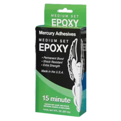Mercury Adhesive 15 Minute Epoxy 8 Oz Kit