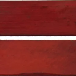 Knife Scales - Genuine Bone - Red Smooth Bone - 3" X 1" X 1/8" Approx.