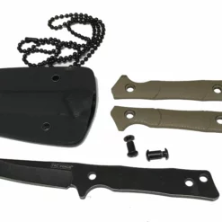 Tanto Blade Neck Knife Tan