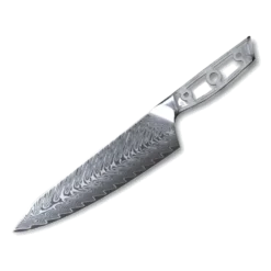 * VG10 Fishbone Pattern - Chef Knife Blank - 13.5" AOL - VG10 Damascus